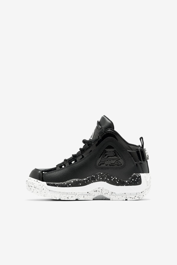 Black/White Fila Outlets Little Kids\' Grant Hill 2