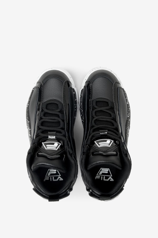 Black/White Fila Outlets Little Kids\' Grant Hill 2