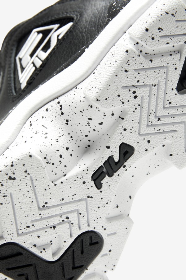 Black/White Fila Outlets Little Kids\' Grant Hill 2