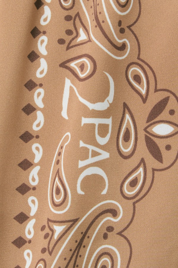 2Pac Bandana Print Boxer Fila Outlets Tobacco Brown/White