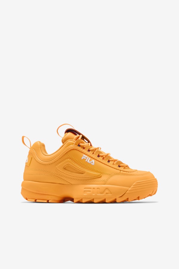 Marigold/White Fila Outlets Women's Disruptor 2 Premium