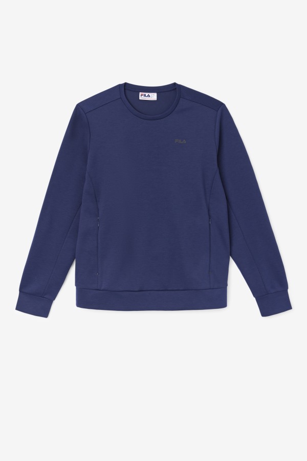 Navy/Black Fila Outlets Emry Crew