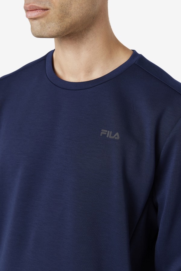 Navy/Black Fila Outlets Emry Crew