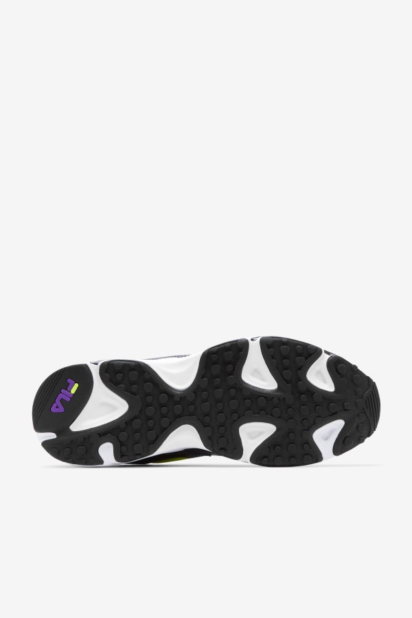 Black/White/Purple Fila Outlets Men\'s Ray Tracer Apex