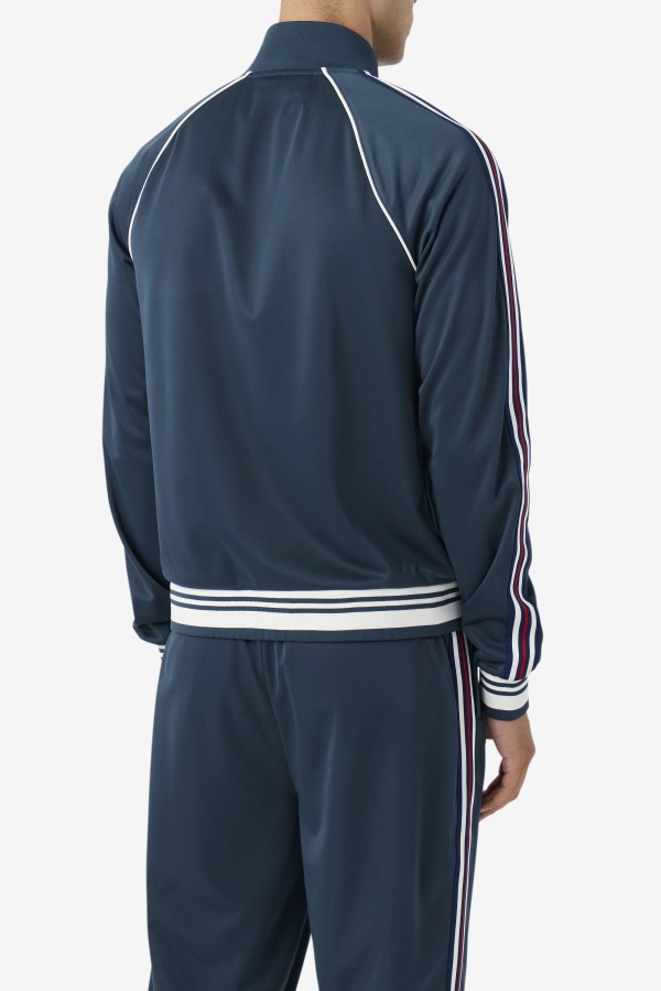 Lavin Track Jacket Fila Outlets Teal