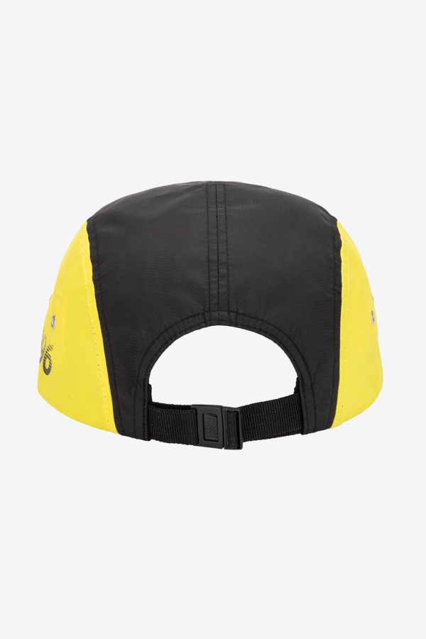 5 Panel Camper Hat Fila Outlets Lime Punch/Black