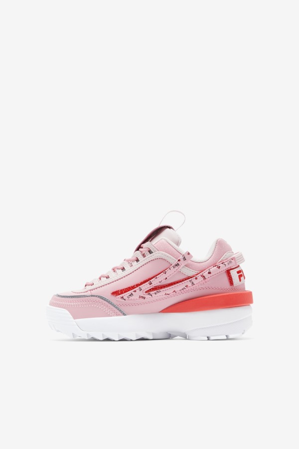 Fila Outlets Pink/Coral Blush/White Big Kids\' Disruptor 2 Exp