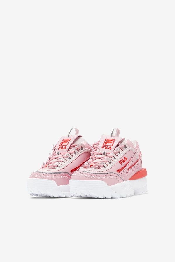 Fila Outlets Pink/Coral Blush/White Big Kids\' Disruptor 2 Exp