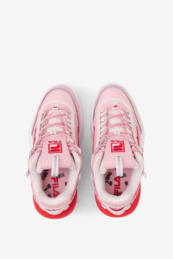 Fila Outlets Pink/Coral Blush/White Big Kids\' Disruptor 2 Exp