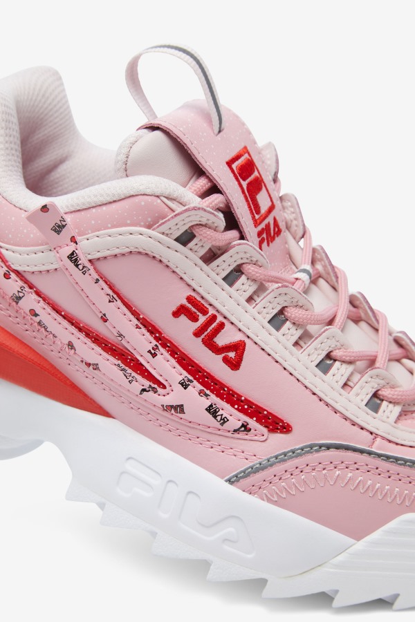 Fila Outlets Pink/Coral Blush/White Big Kids\' Disruptor 2 Exp