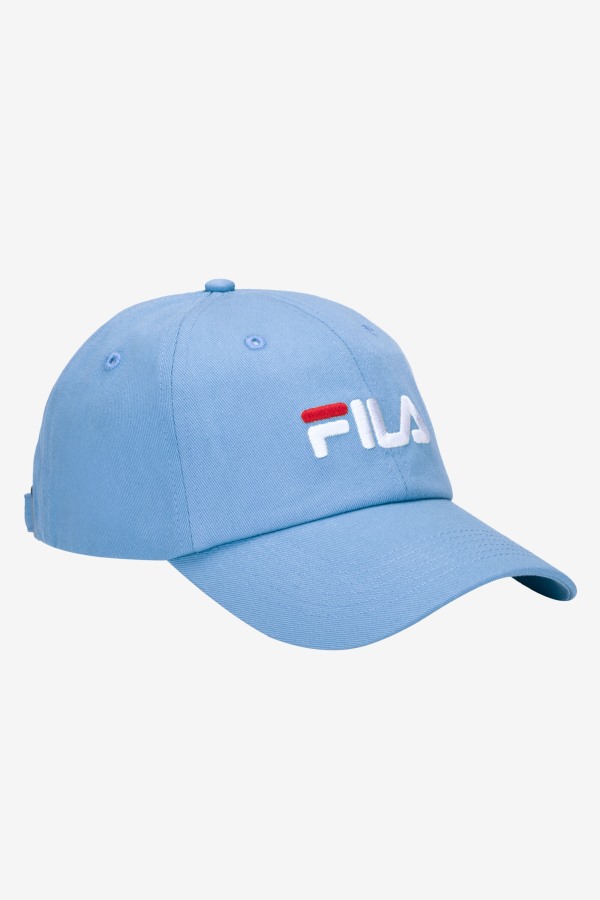 Embroidered Logo Baseball Hat Fila Outlets Cornflower Blue