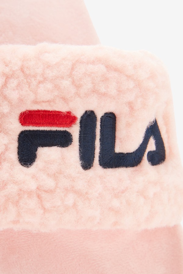 Women\'s Fuzzy Drifter Fila Outlets Pink/Navy/Red