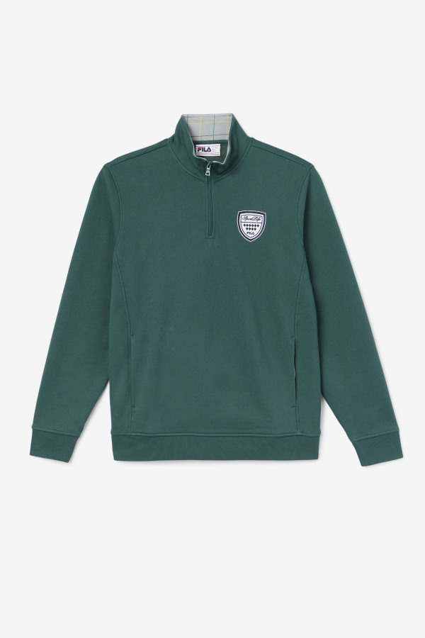 June Bug/Stone Nima 1/4 Zip Sweatshirt Fila Outlets