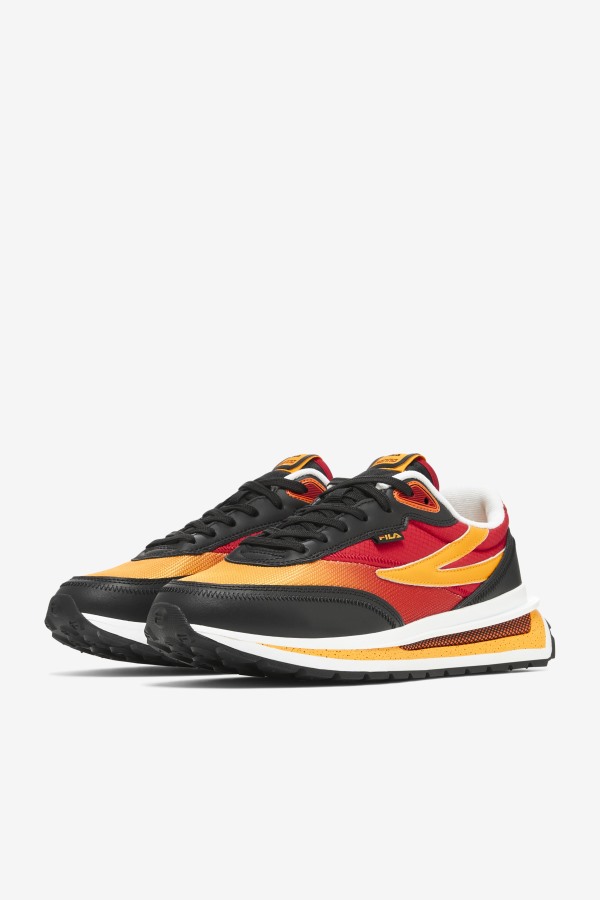 Fila Outlets Men\'s Renno Black/Red/Gold