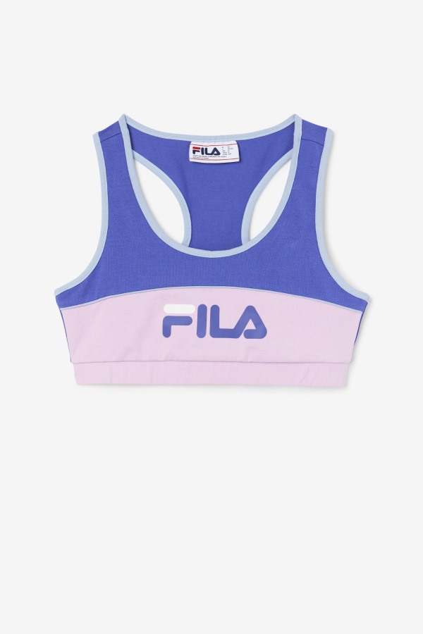 Kairi Bra Top Fila Outlets Blue/Orchid/Blue/White
