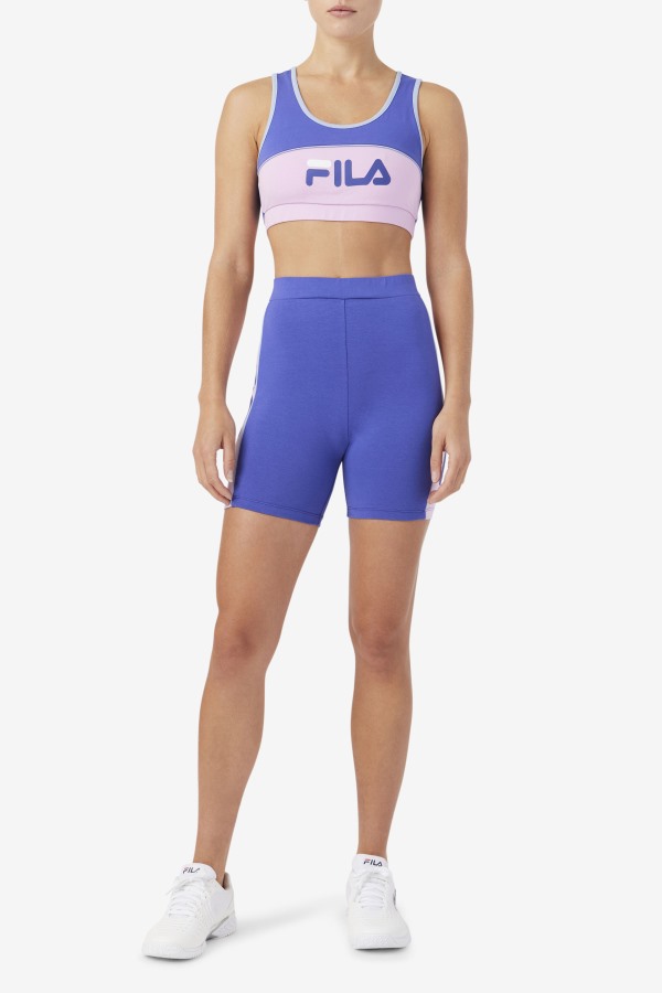 Kairi Bra Top Fila Outlets Blue/Orchid/Blue/White