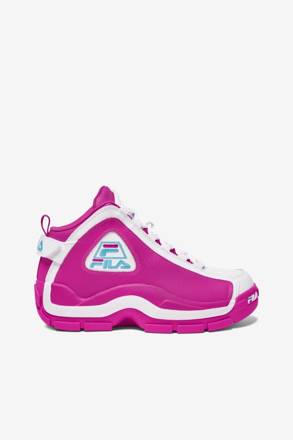 Fila Outlets Women's Grant Hill 2 Pink Glo/White/Bluefish