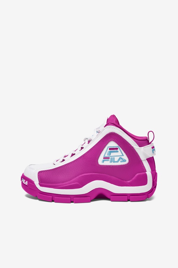 Fila Outlets Women\'s Grant Hill 2 Pink Glo/White/Bluefish