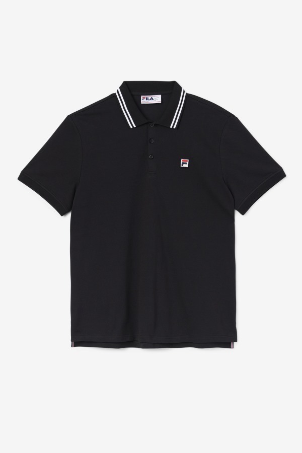 Black Jelen Polo Fila Outlets