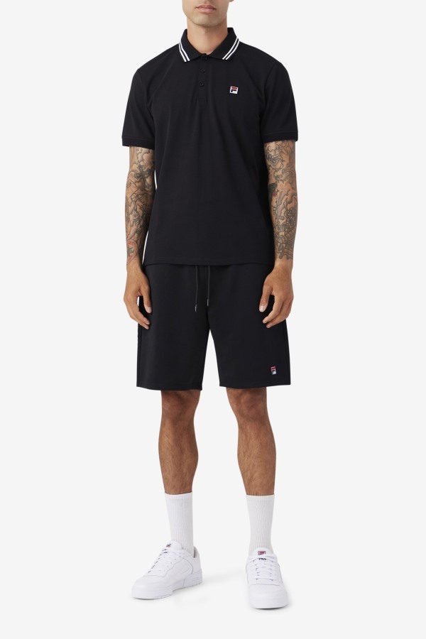 Black Jelen Polo Fila Outlets