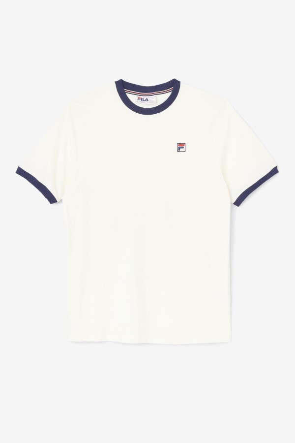 White/Peacoat Fila Outlets Marconi Ringer Tee