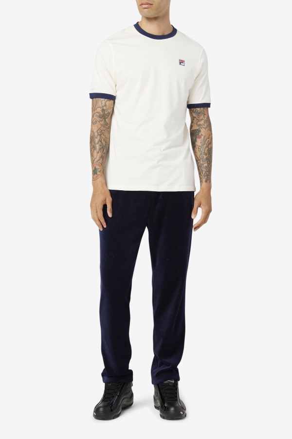 White/Peacoat Fila Outlets Marconi Ringer Tee