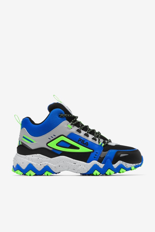 Fila Outlets Men's Oakmont Tr Mid Black/High Rise/Blue
