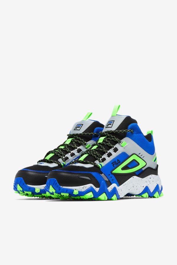 Fila Outlets Men\'s Oakmont Tr Mid Black/High Rise/Blue