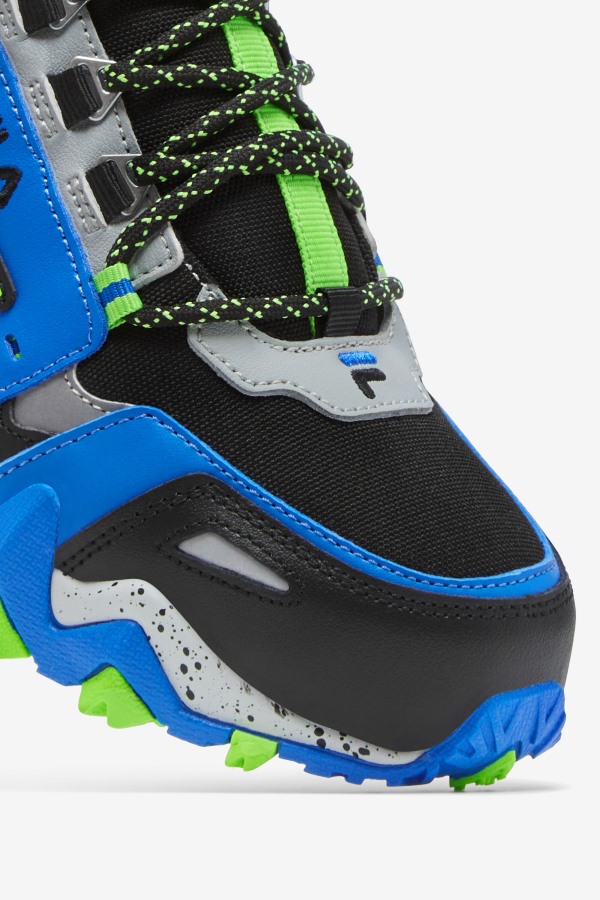 Fila Outlets Men\'s Oakmont Tr Mid Black/High Rise/Blue
