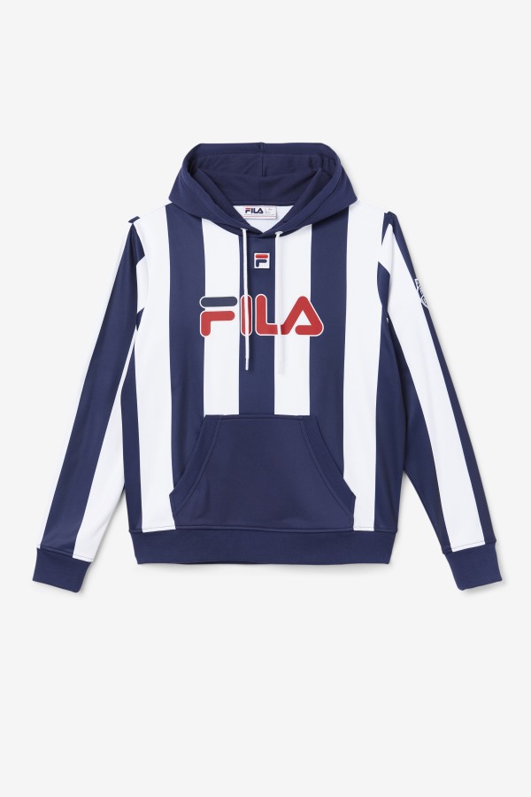 Navy/White Kimilah Hoodie Fila Outlets