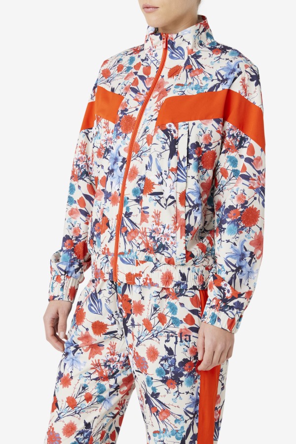 Etha Track Jacket Orange.Com Fila Outlets