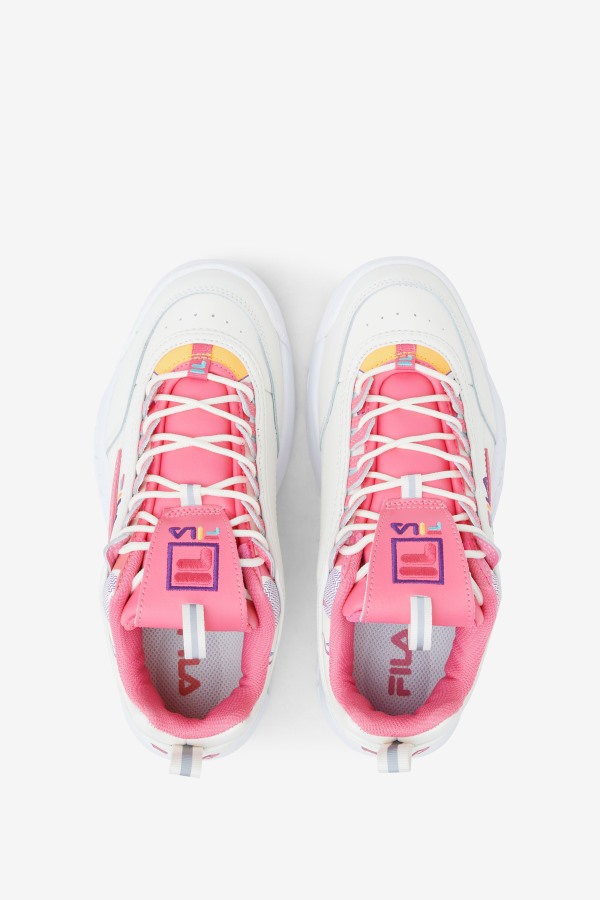 Gardenia/Blue/Bubblegum Fila Outlets Women\'s Disruptor 2 Premium