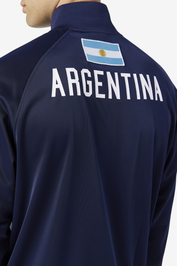 Navy/White/Baltic Sea Argentina Track Jacket Fila Outlets