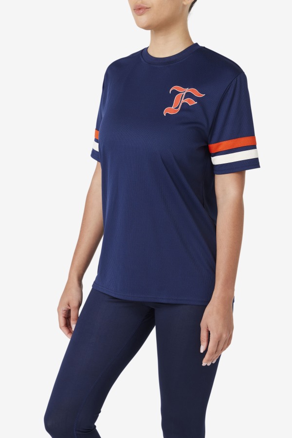 Navy Fila Outlets Adelaide Jersey
