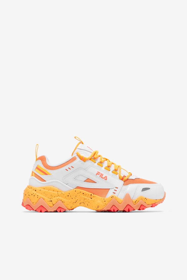 Fila Outlets White/Orange/Orange Women's Oakmont Tr