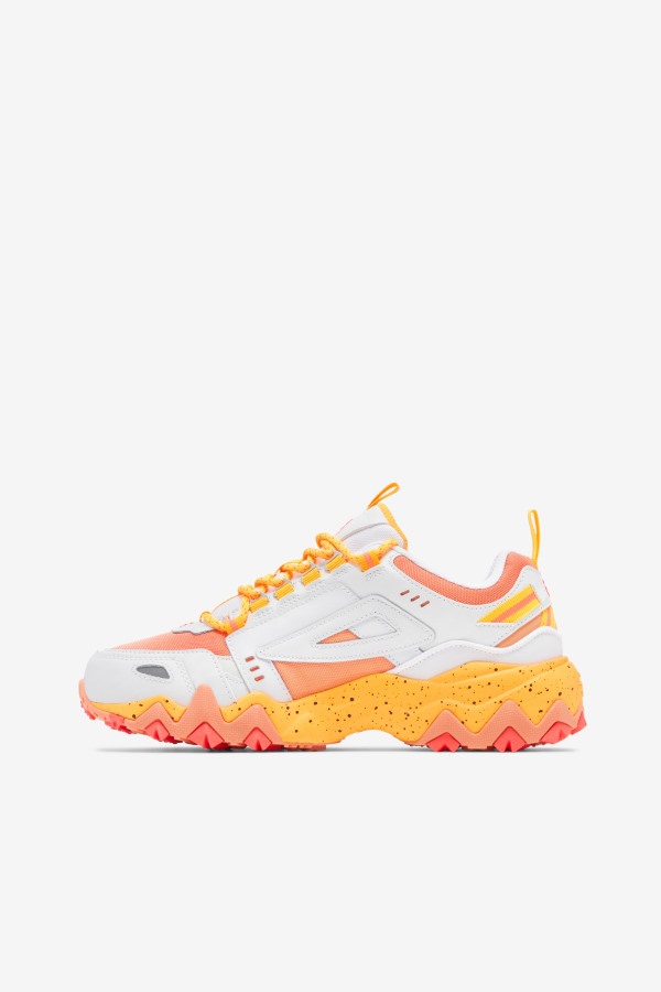 Fila Outlets White/Orange/Orange Women\'s Oakmont Tr