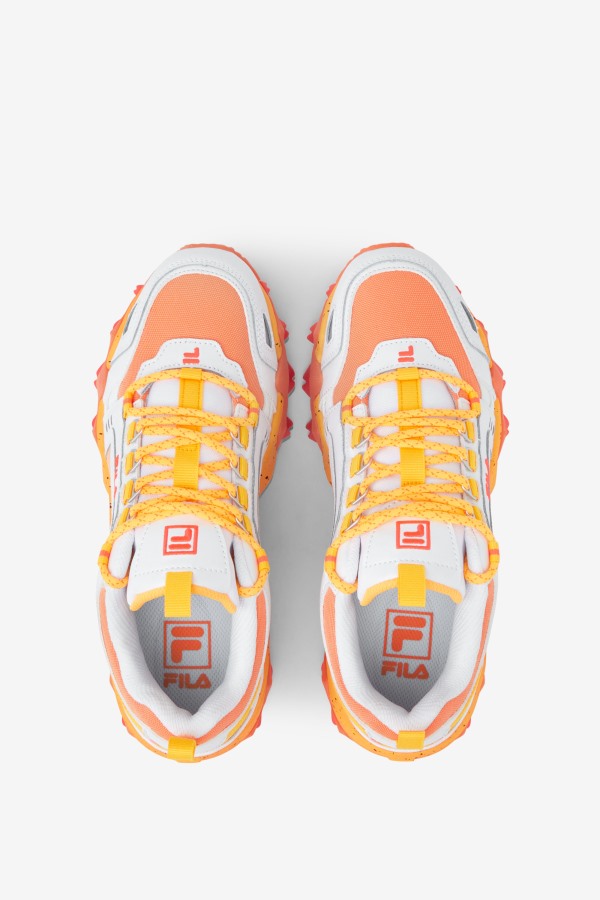 Fila Outlets White/Orange/Orange Women\'s Oakmont Tr
