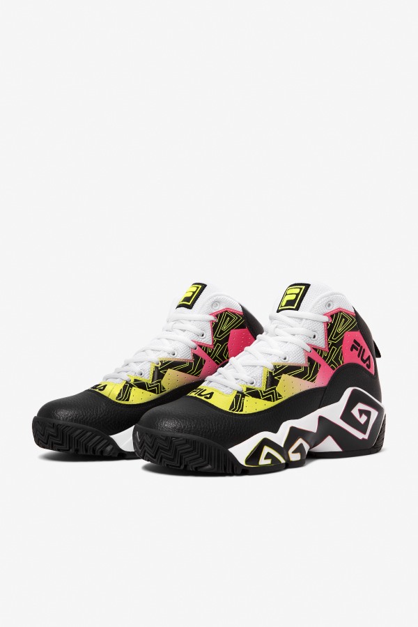 Fila Outlets Black/Yellow/White Men\'s MB