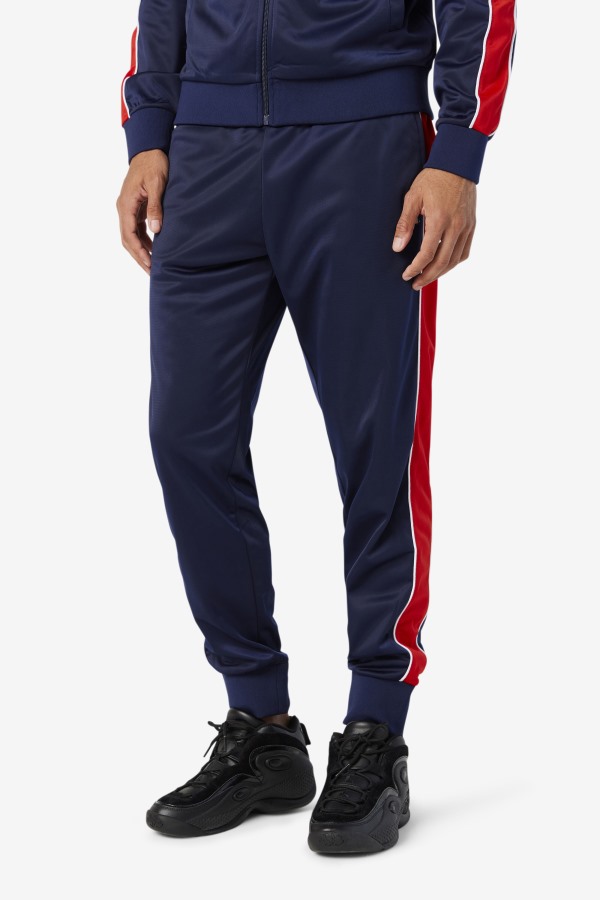 Fila Outlets Elijah Track Pant Navy/Red/White