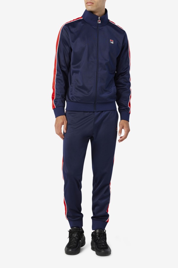 Fila Outlets Elijah Track Pant Navy/Red/White