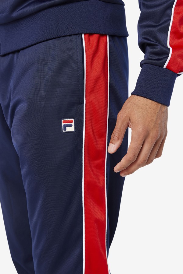 Fila Outlets Elijah Track Pant Navy/Red/White