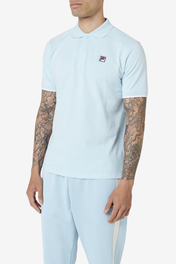 Fila Outlets Custom Polo Blue