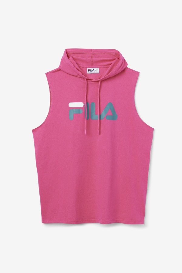 Zany Sleeveless Hoodie Purple/Yellow/Navy Fila Outlets
