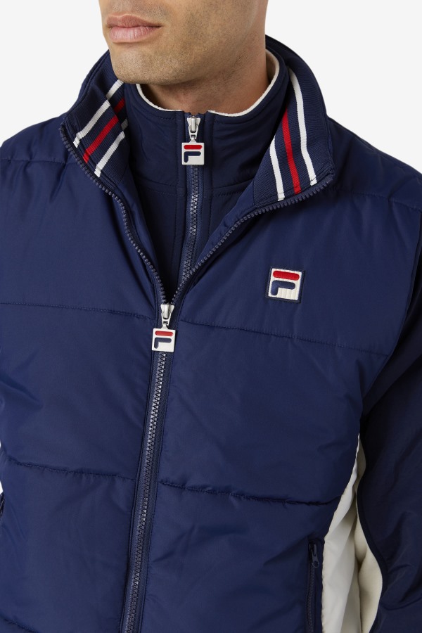 Fila Outlets Peacoat/Gardenia Matias Vest