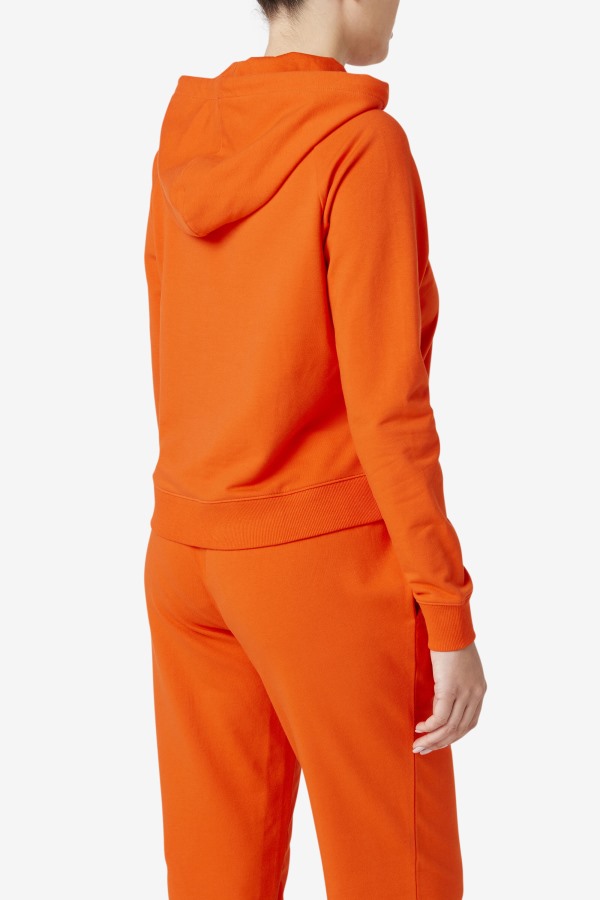 Fila Outlets Valeria Hoodie Orange.Com