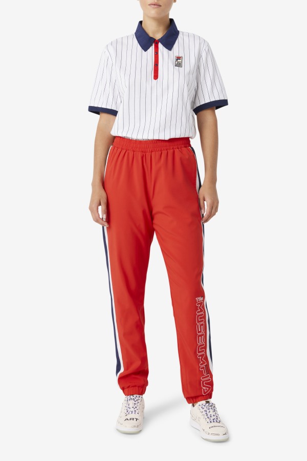Fila Outlets White/Peacoat/Red Fila x The Museum BB1 Polo