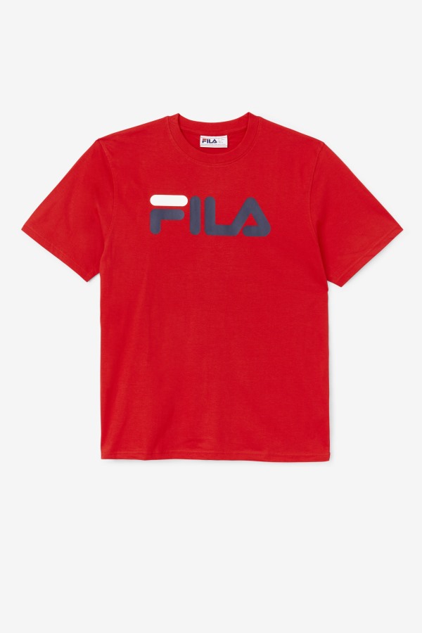 Red Fila Outlets Men's Eagle Tee