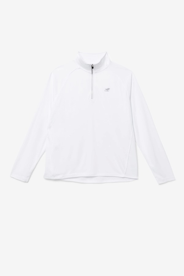 White Pickleball 1/4 Zip Fila Outlets