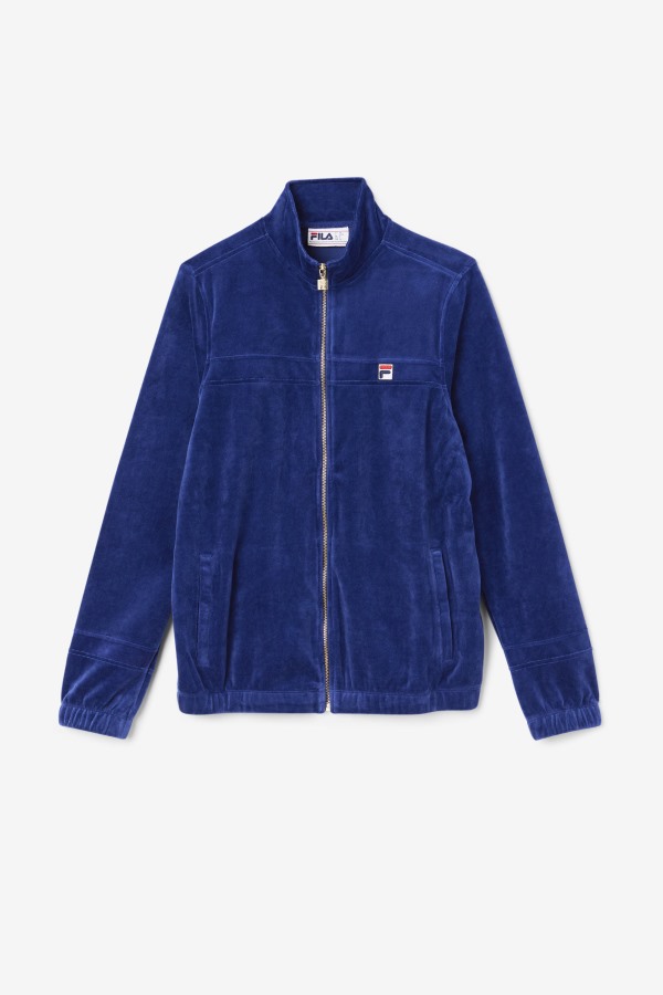 Ravid Velour Jacket Blueprint Fila Outlets