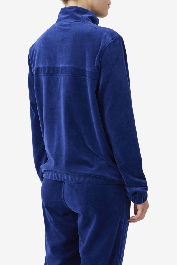 Ravid Velour Jacket Blueprint Fila Outlets